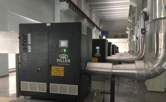 PillAerator Multiple Blowers Installed